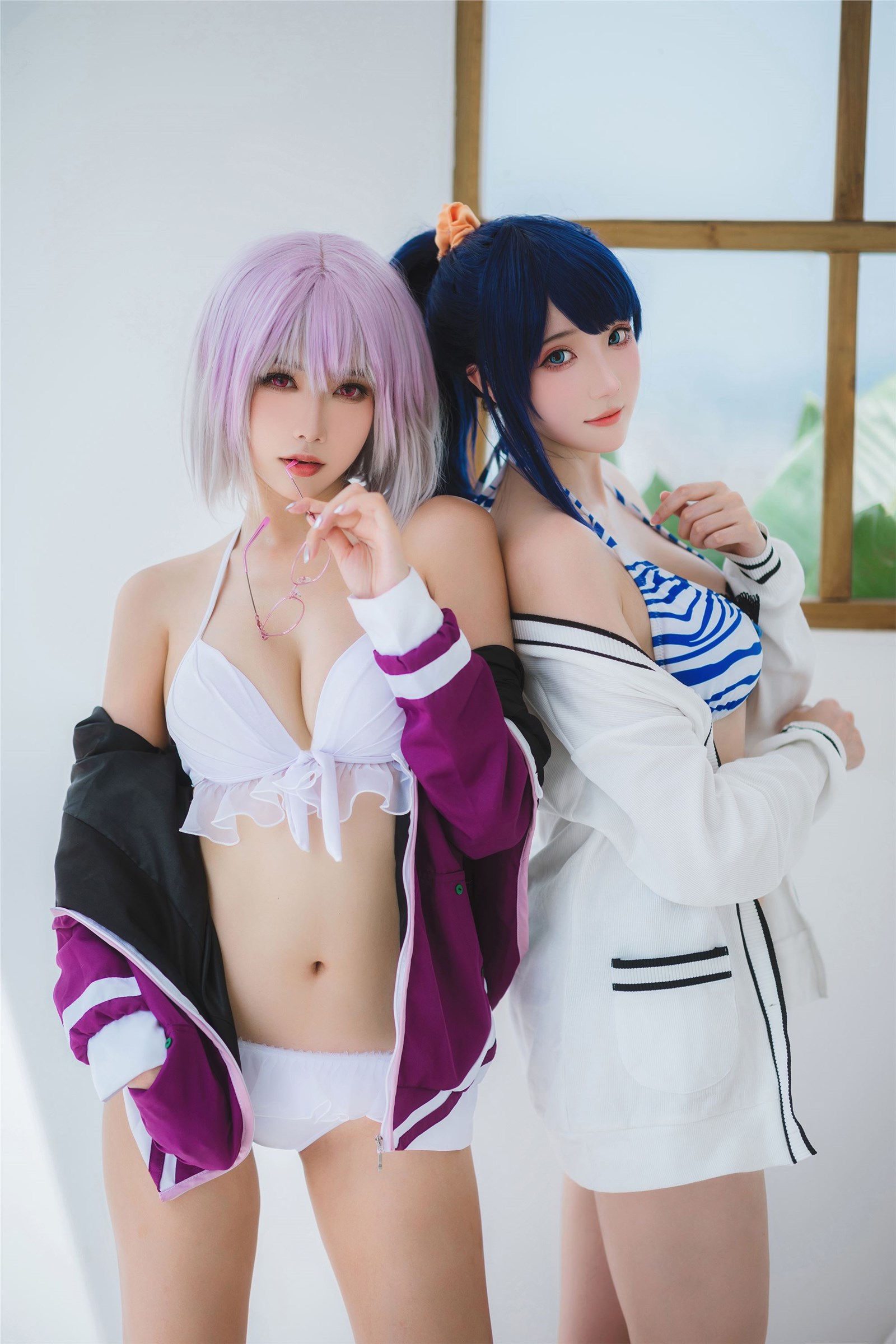 Momoko SunflowerGuaxi Sauce Vol.037 SSSS GRIDMAN Bao Duo Liu HuaXin Tiao Qian swimsuit(23)